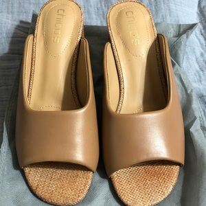 Tan CHICOS sandals